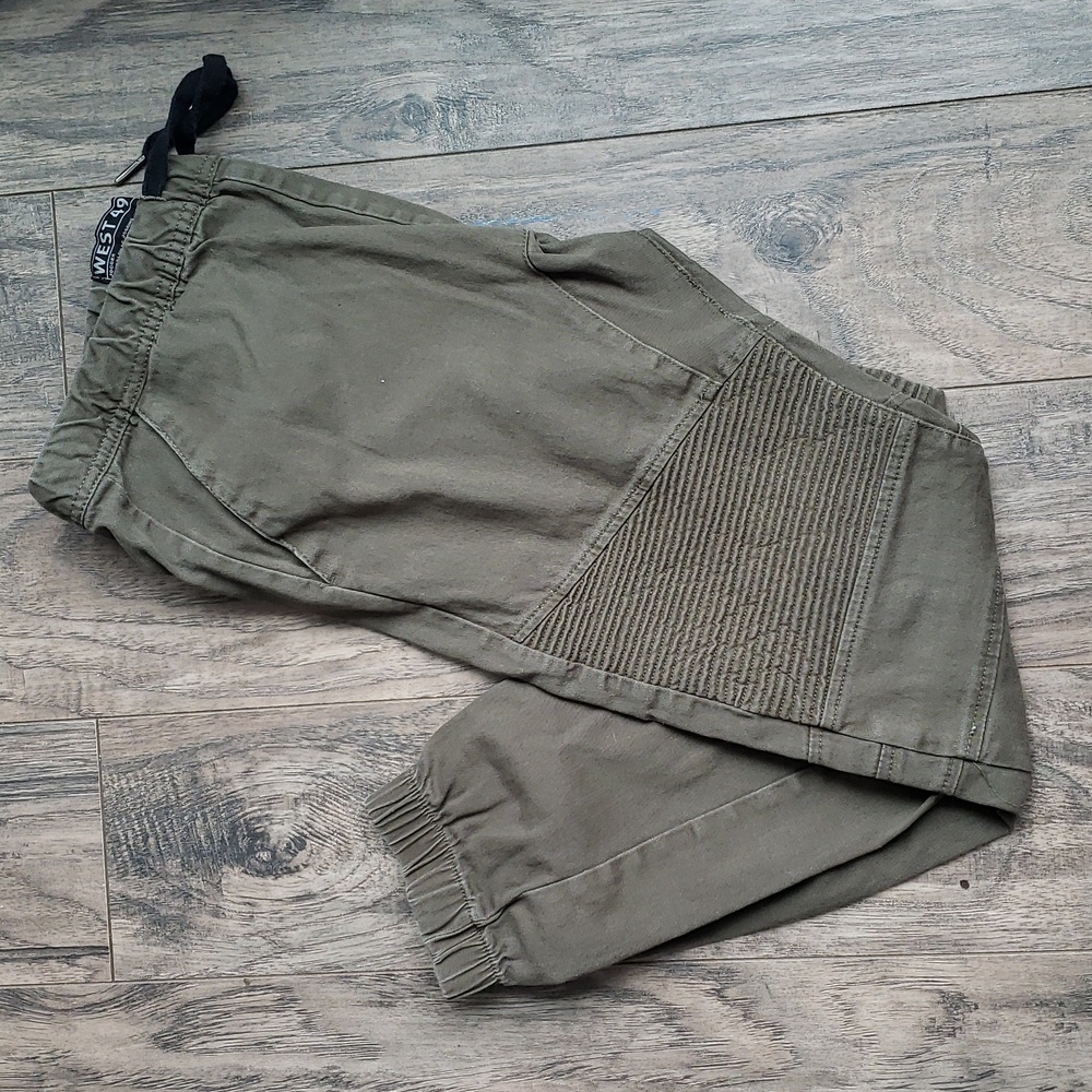 West 49 Army Green Joggers